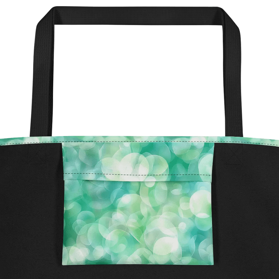 Bokeh Ombre Radiance Polyester Tote Bag product image (4)