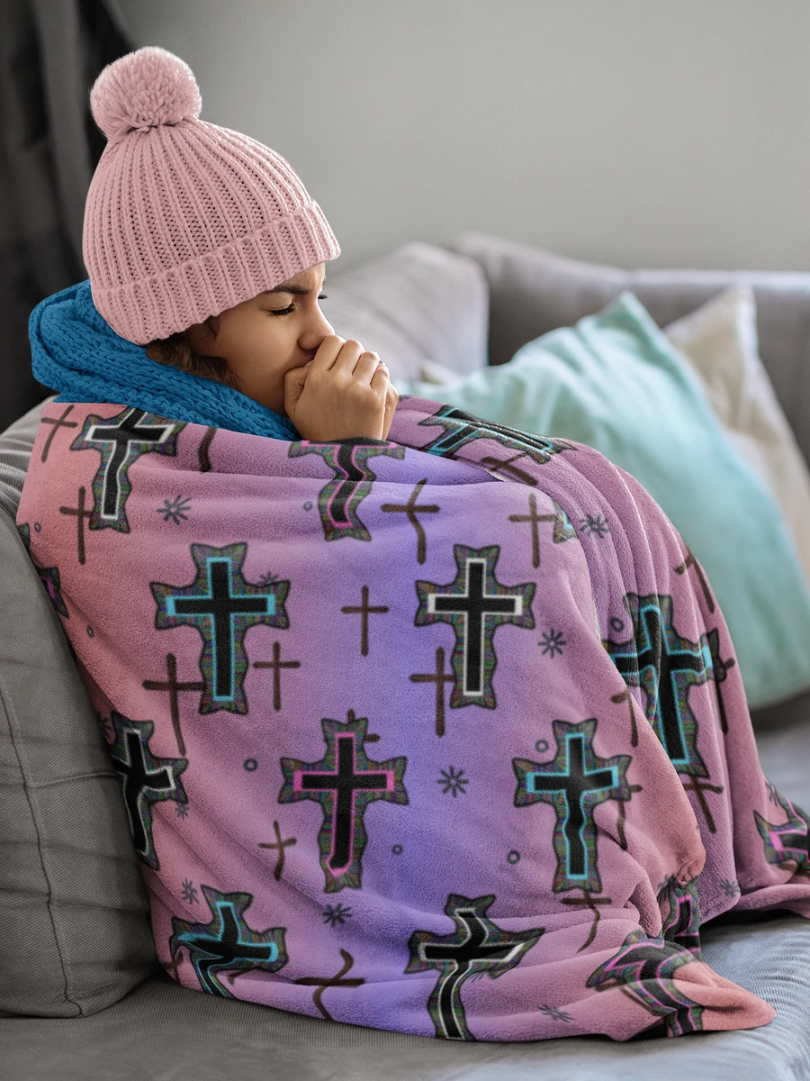 Multicolored Cross Blanket product image (1)