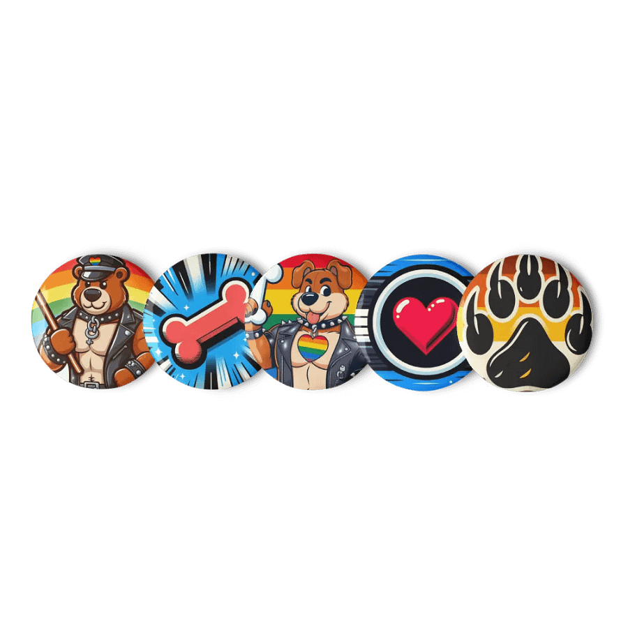 Leather, Bear, Pup, Pride Pins product image (9)