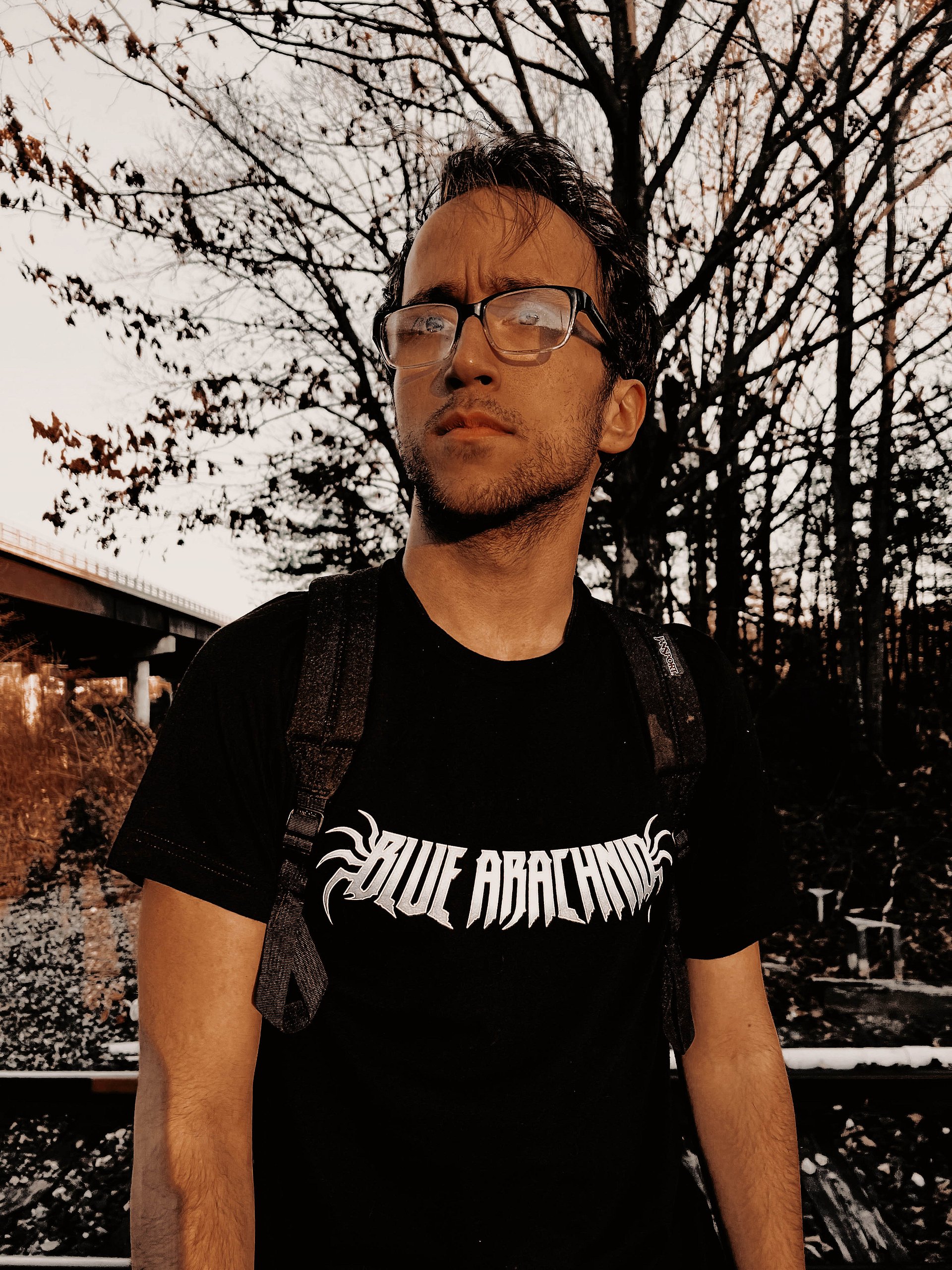 Blue Arachnid Logo T-Shirt product image (1)