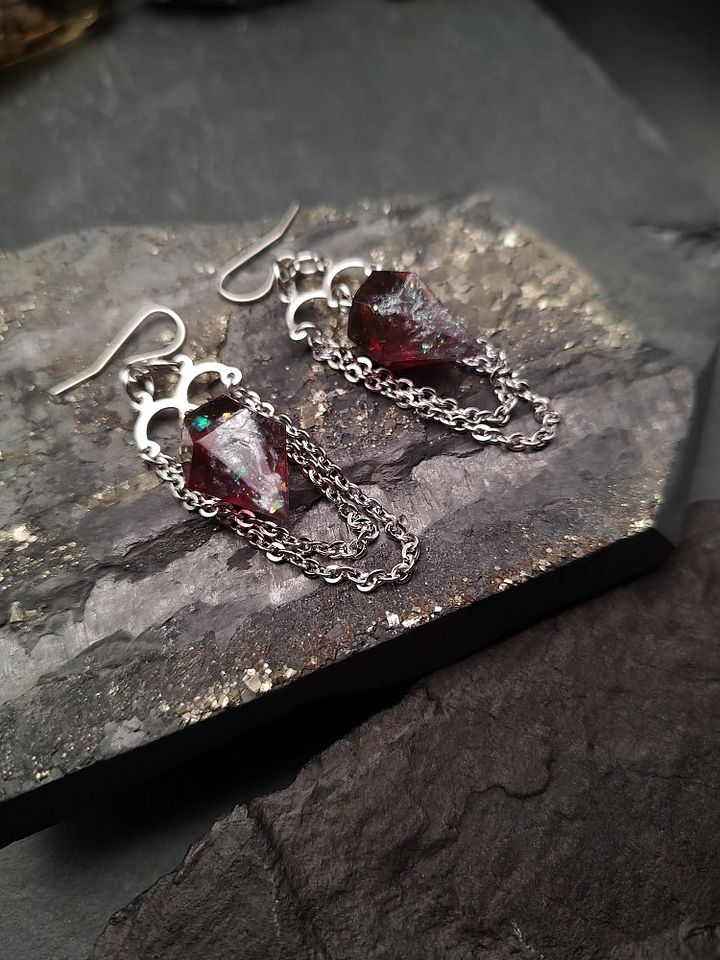 Earrings Epoxica - Rift GalaxyDrops product image (2)