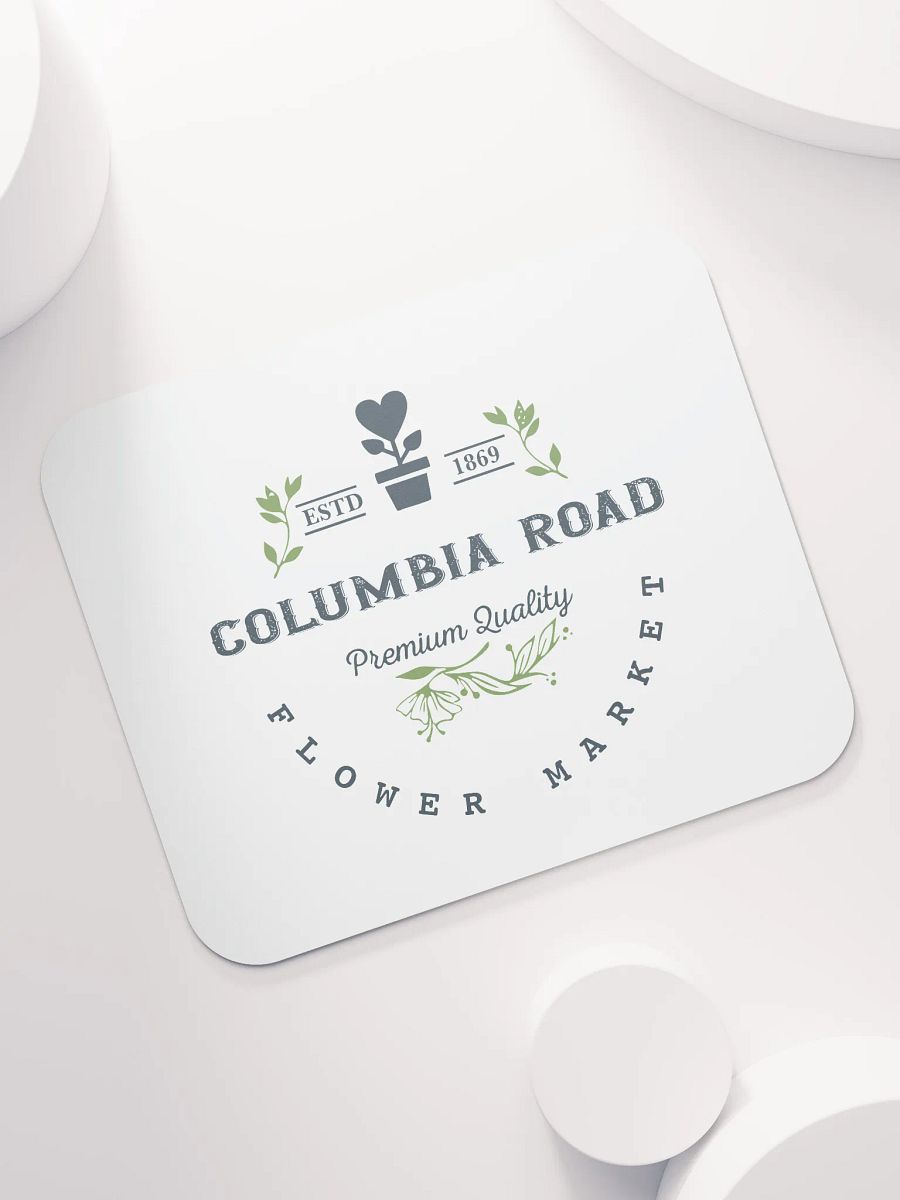 Columbia Road Market Mouse Pad (White) product image (7)