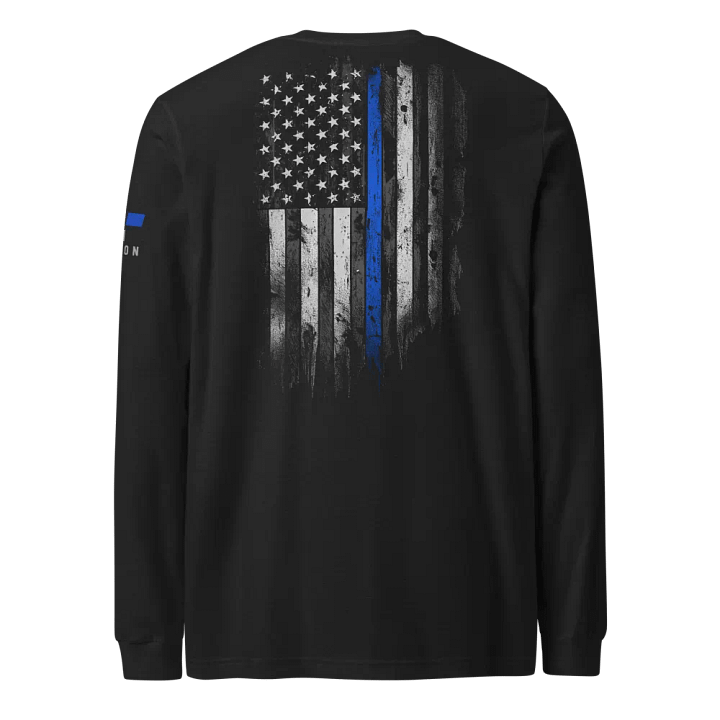 Thin Blue Line Flag 3.0 Long Sleeve product image (1)