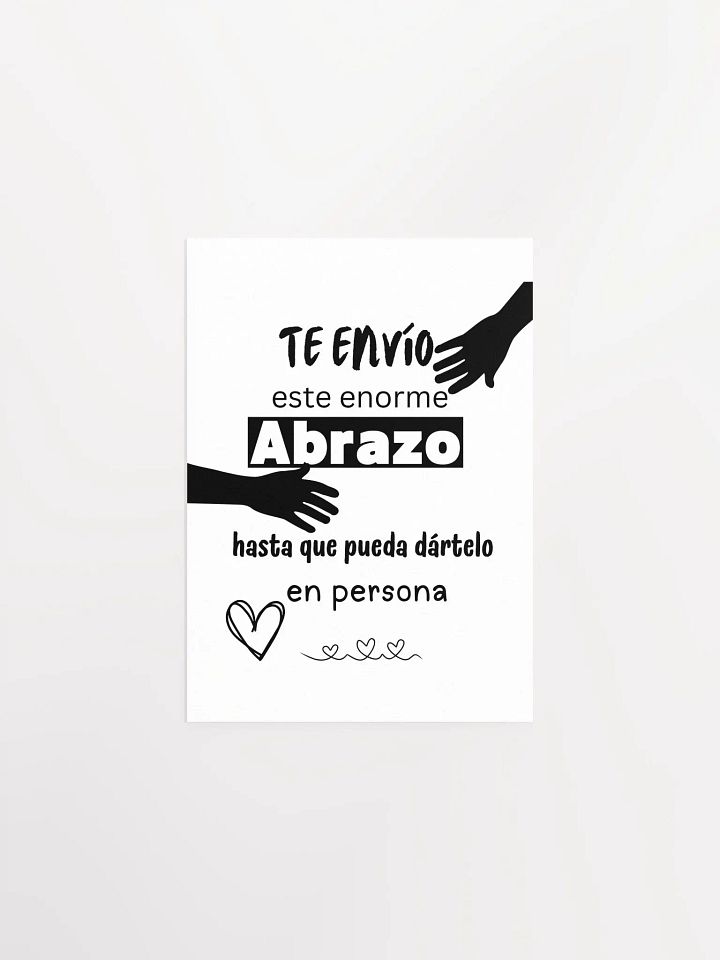 Te envio este abrazo a distancia Wallart product image (1)