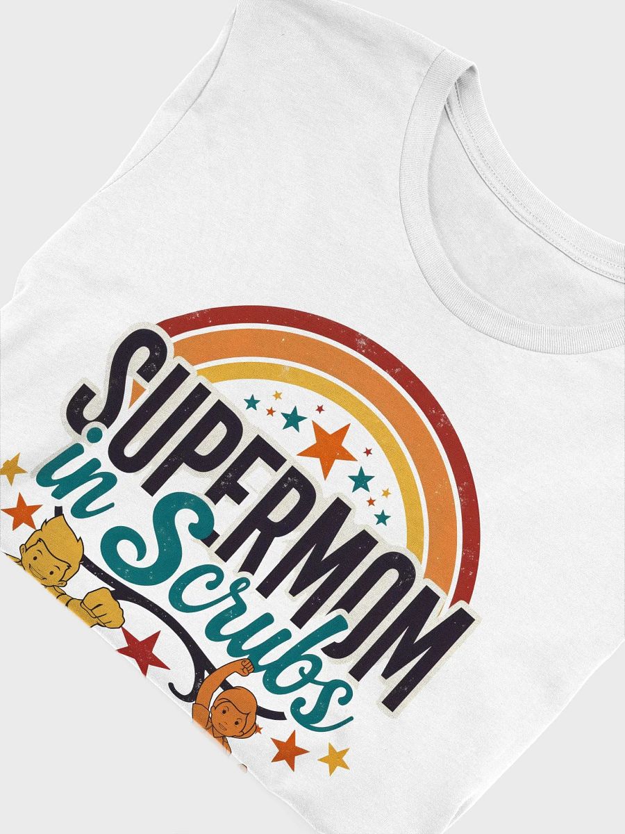 Supermom in Scrubs Rainbow T-Shirt product image (39)