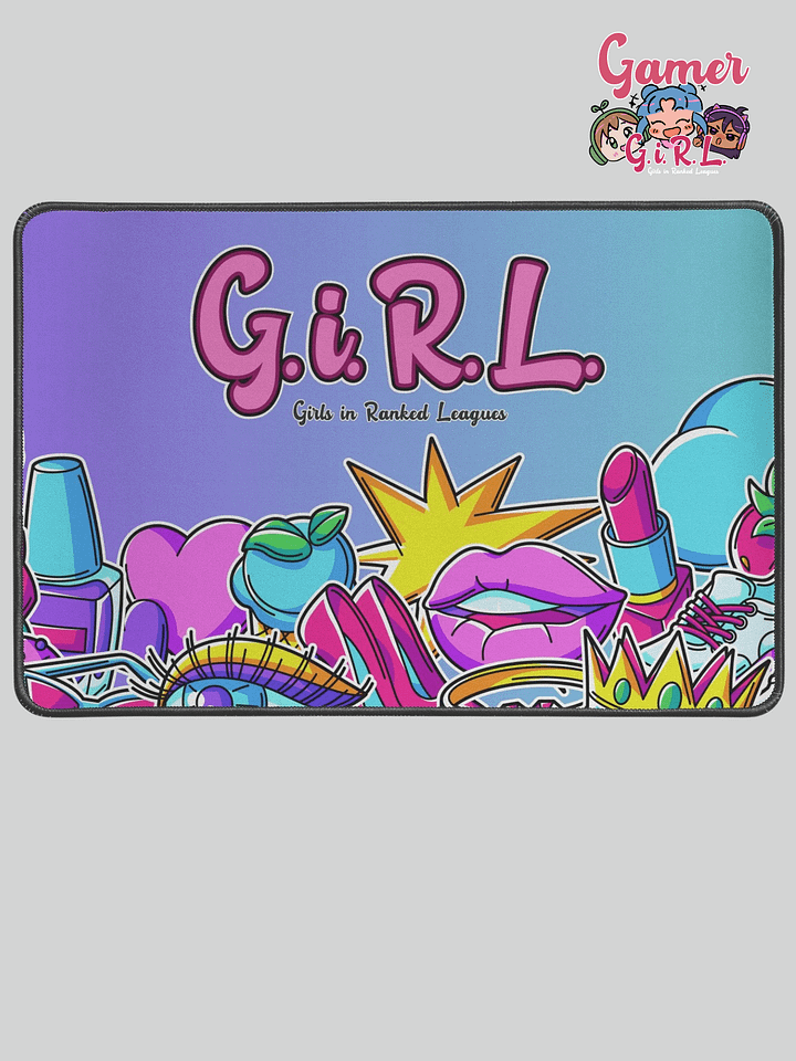 18 x 12in Gaming Mouse Mat v2 – G.i.R.L. product image (1)