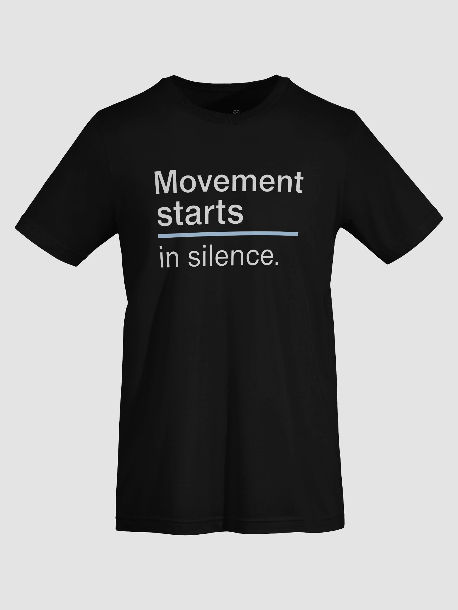 Stay Still T-Shirt | Minimal Editorial Statement Tee product image (7)