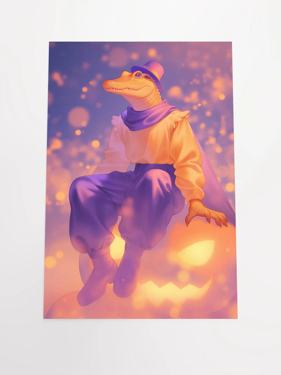 Halloween Alligator Dreams Poster product image (1)