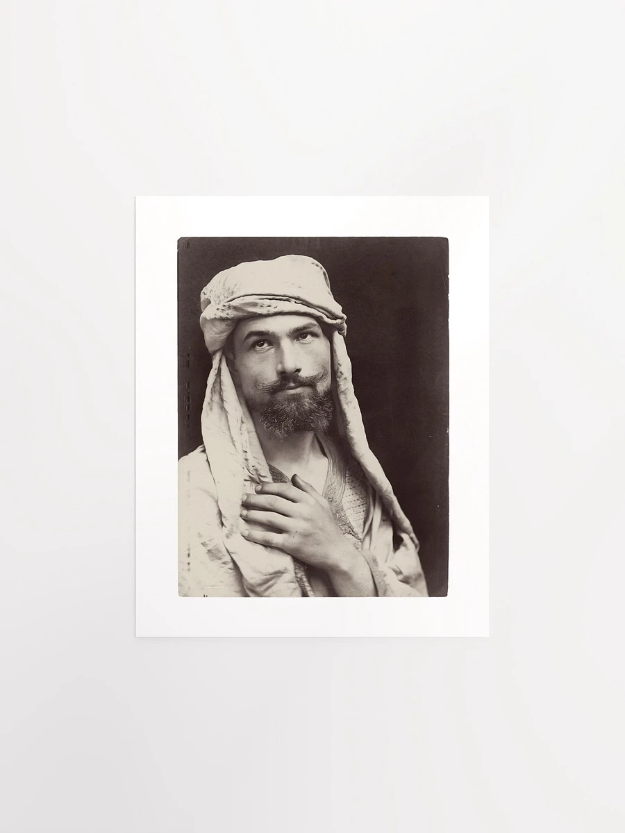 Self-Portrait Posed In Arabic Fancy Dress by Wilhelm von Gloeden (c. 1890) - Print product image (1)