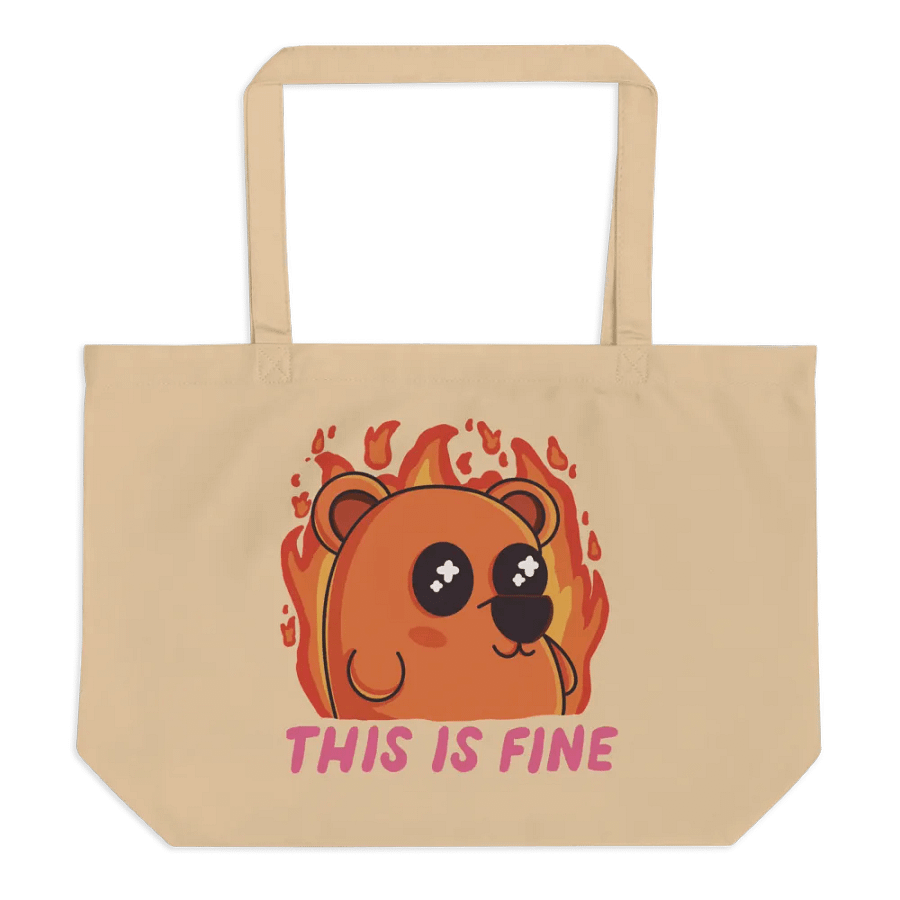 This is Fine Behr Large Eco Tote Bag product image (1)