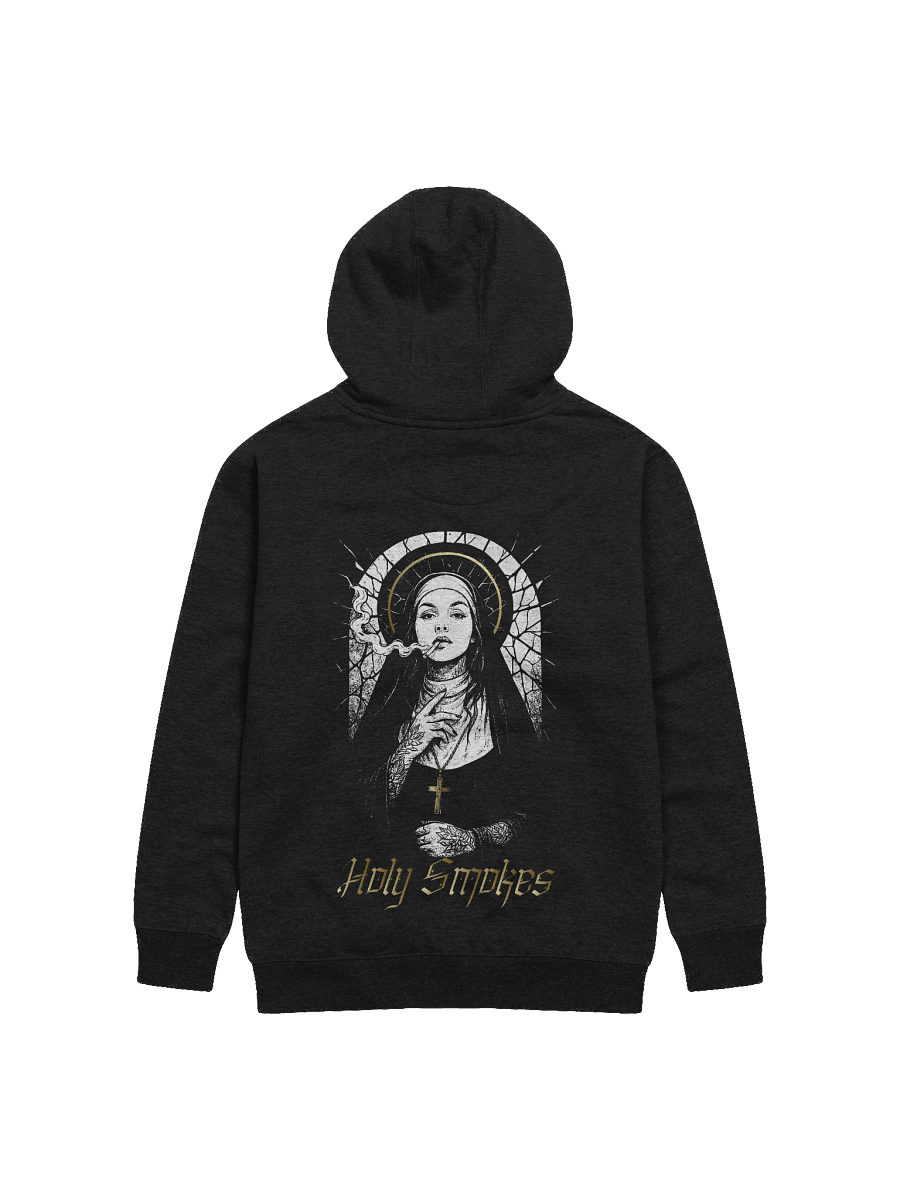 Holy Smokes Hoodie design on back product image (2)