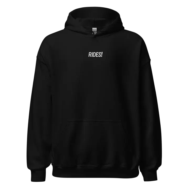 Rides With FYA Logo On Back Hoodie product image (1)