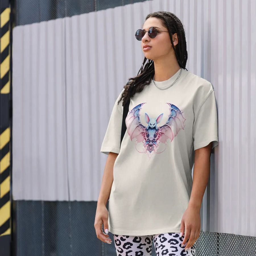 Pastel Halloween Bat T-Shirt product image (8)