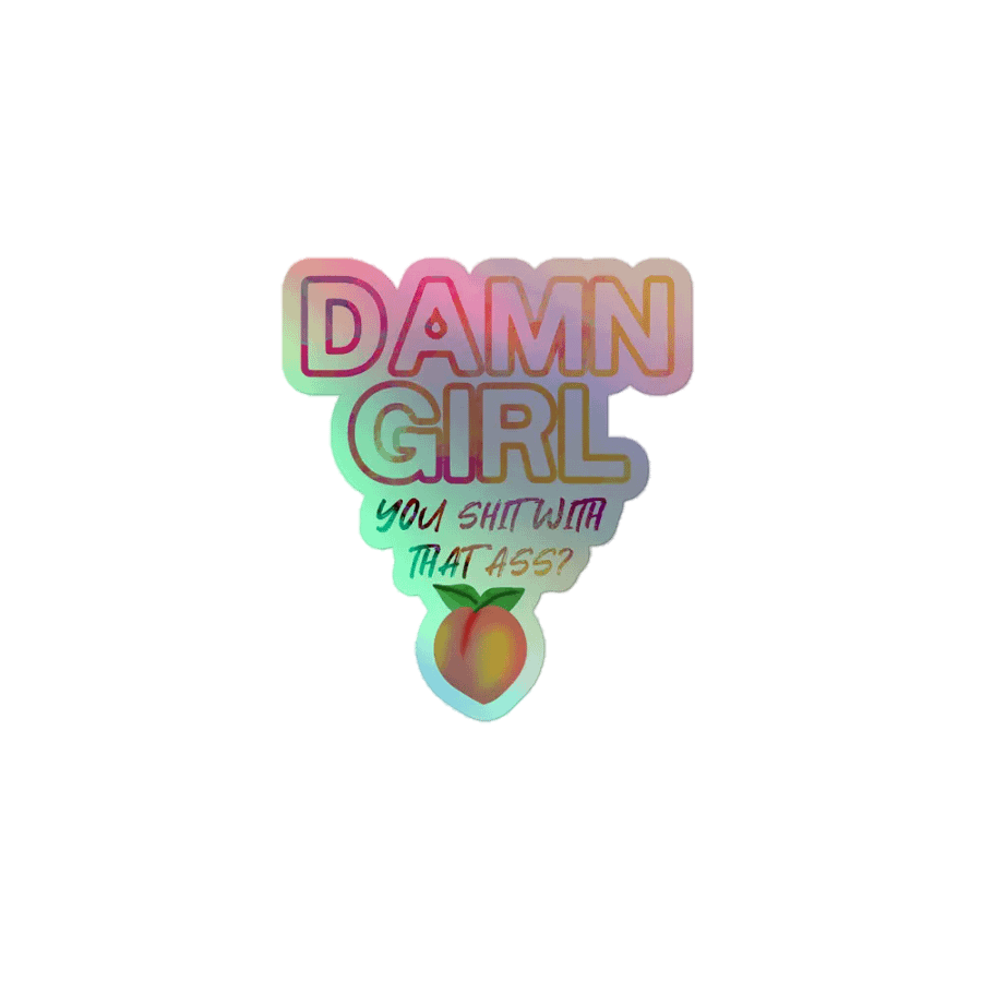 DAMN Girl Holo Sticker product image (1)