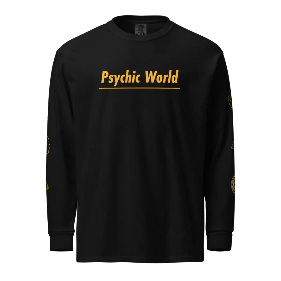 Psychic World Logo Longsleeve (Comfort Colors) product image (1)