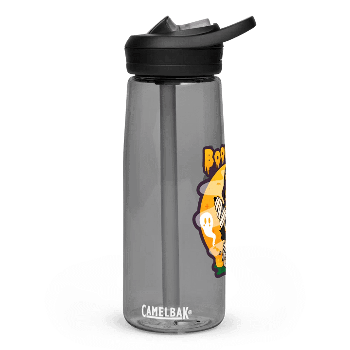 Spooky Mummy Wolf Halloween Water Bottle product image (1)