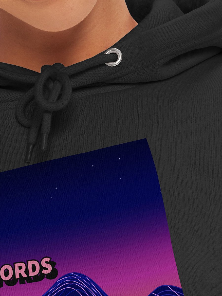 Words are hard hoodie product image (47)