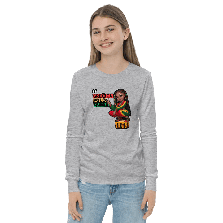 Peaceful Braids Youth Long Sleeve Tee product image (21)