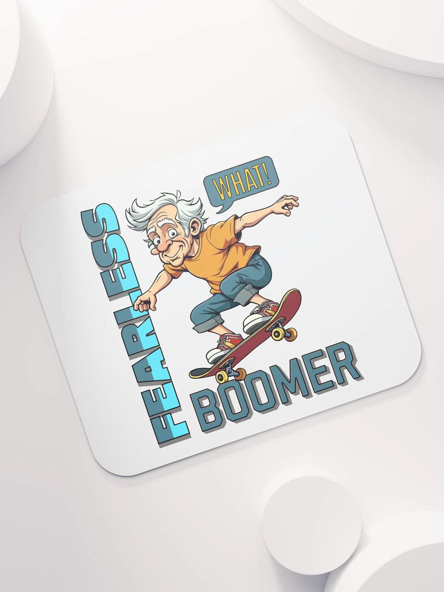 Fearless Boomer Skateboarding Energy Mouse Pad product image (5)