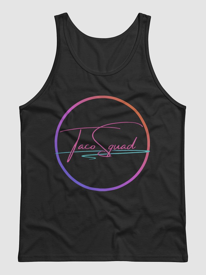 Taco Squad Gradient Logo Tank product image (3)