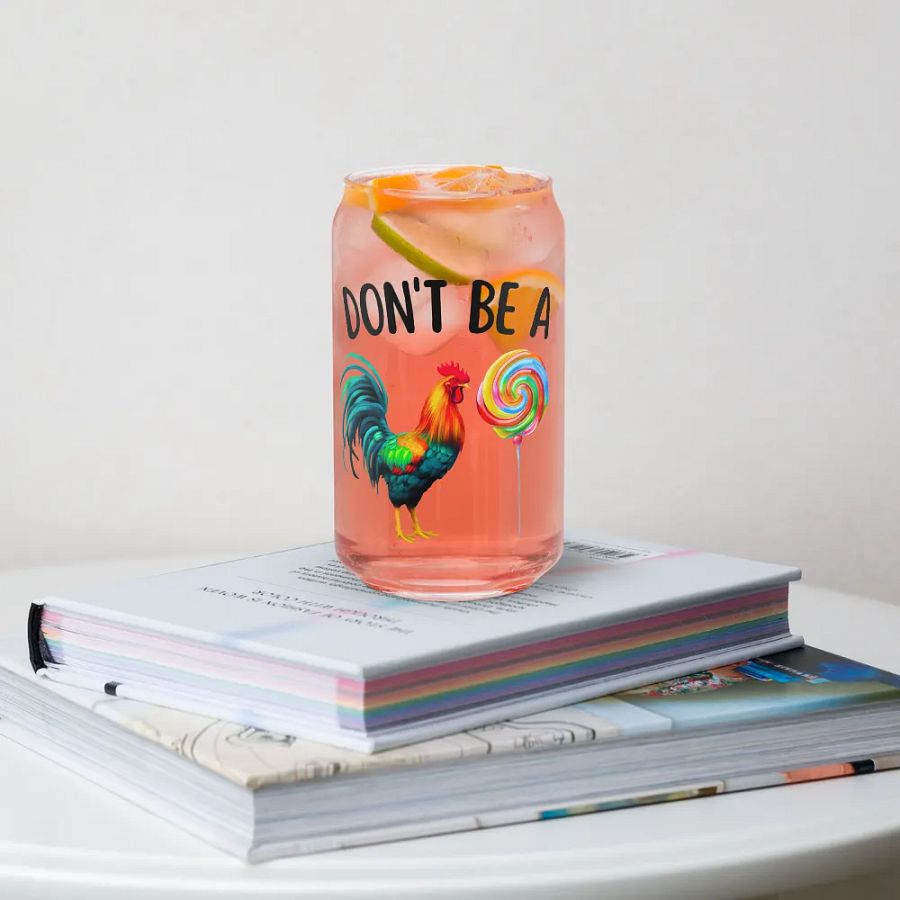 'Don't be a C*ck Sucker' Glass product image (4)