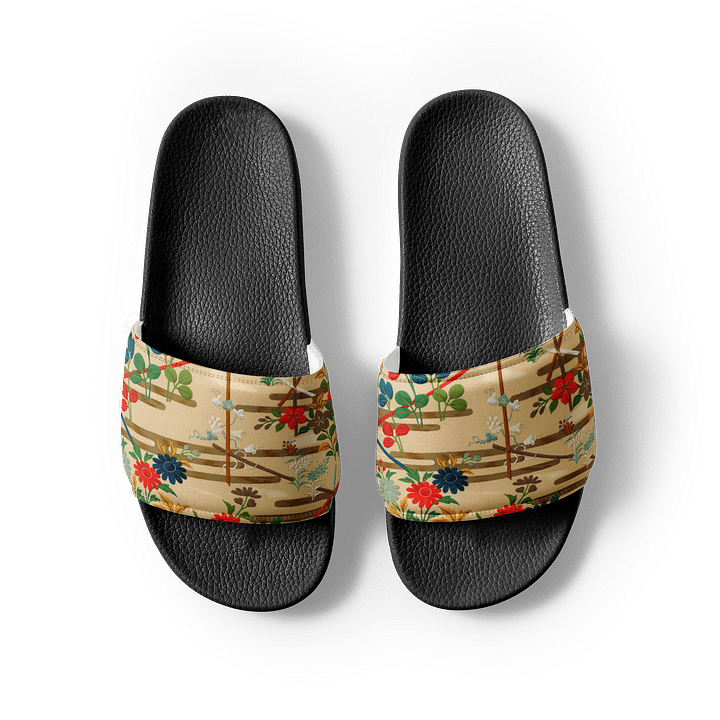 Vintage Painting. Men's Slides product image (2)