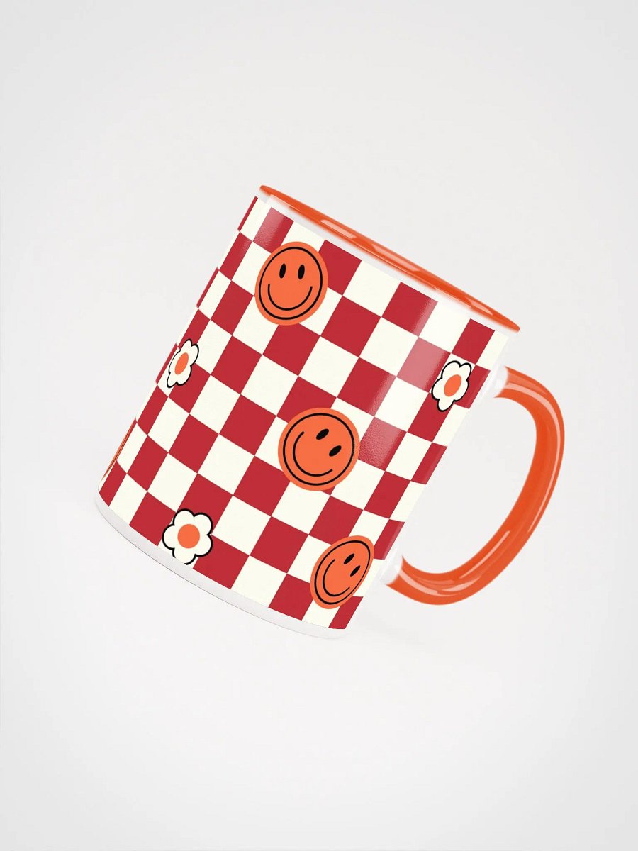 Checkered Smiley Mug product image (4)