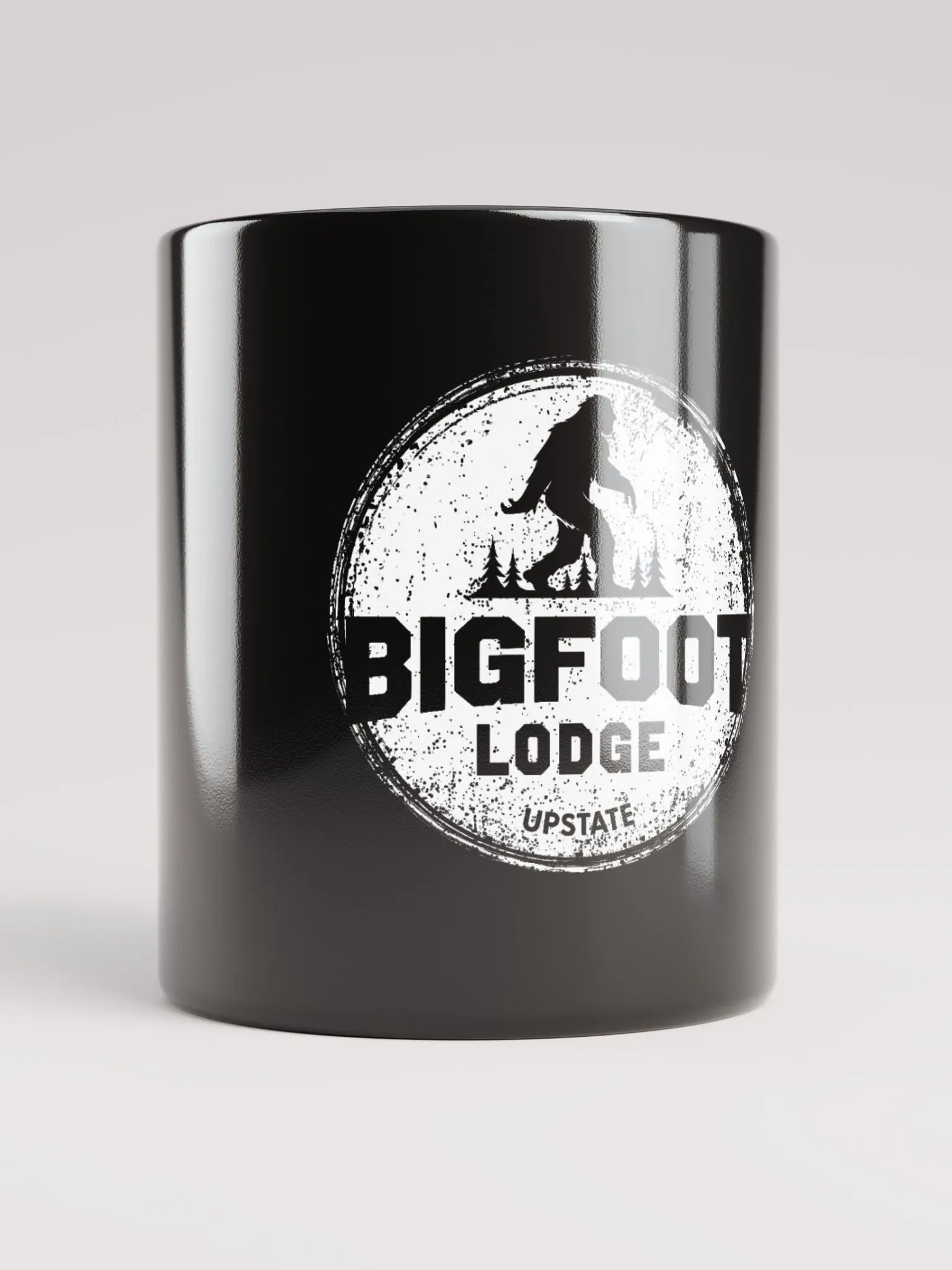 Bigfoot Lodge Upstate Black Mug product image (2)