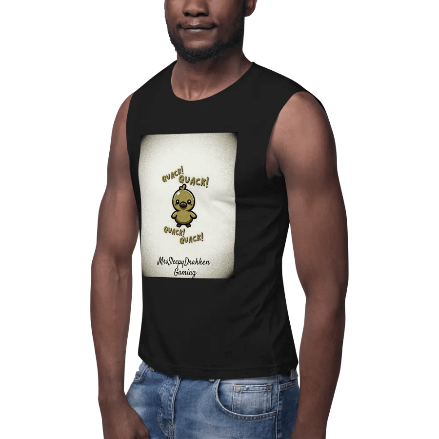 Quack Attack Duckling Muscle Tank product image (7)