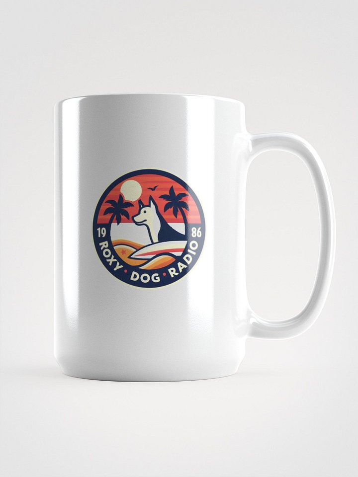 Roxy Dog Radio Vintage Beach 1986 Coffee Mug product image (1)