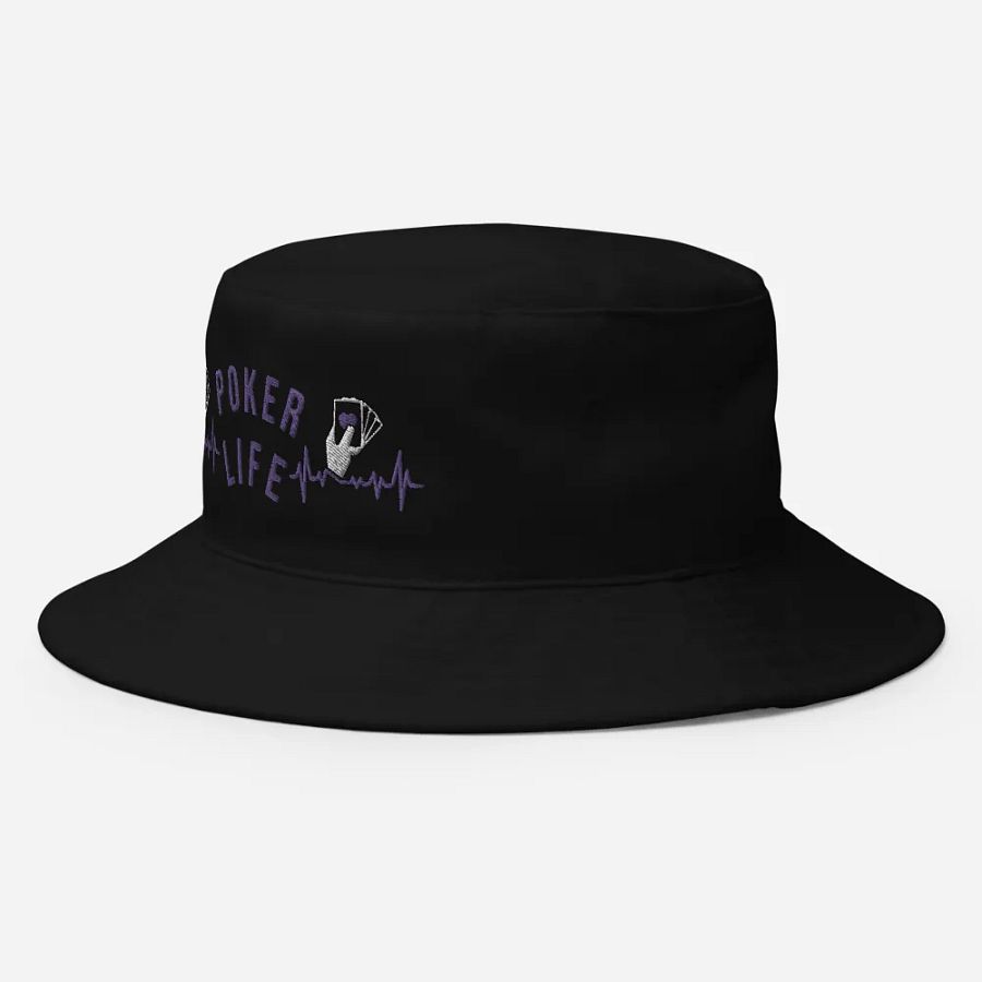 Poker Life Heartbeat Bucket Hat product image (12)