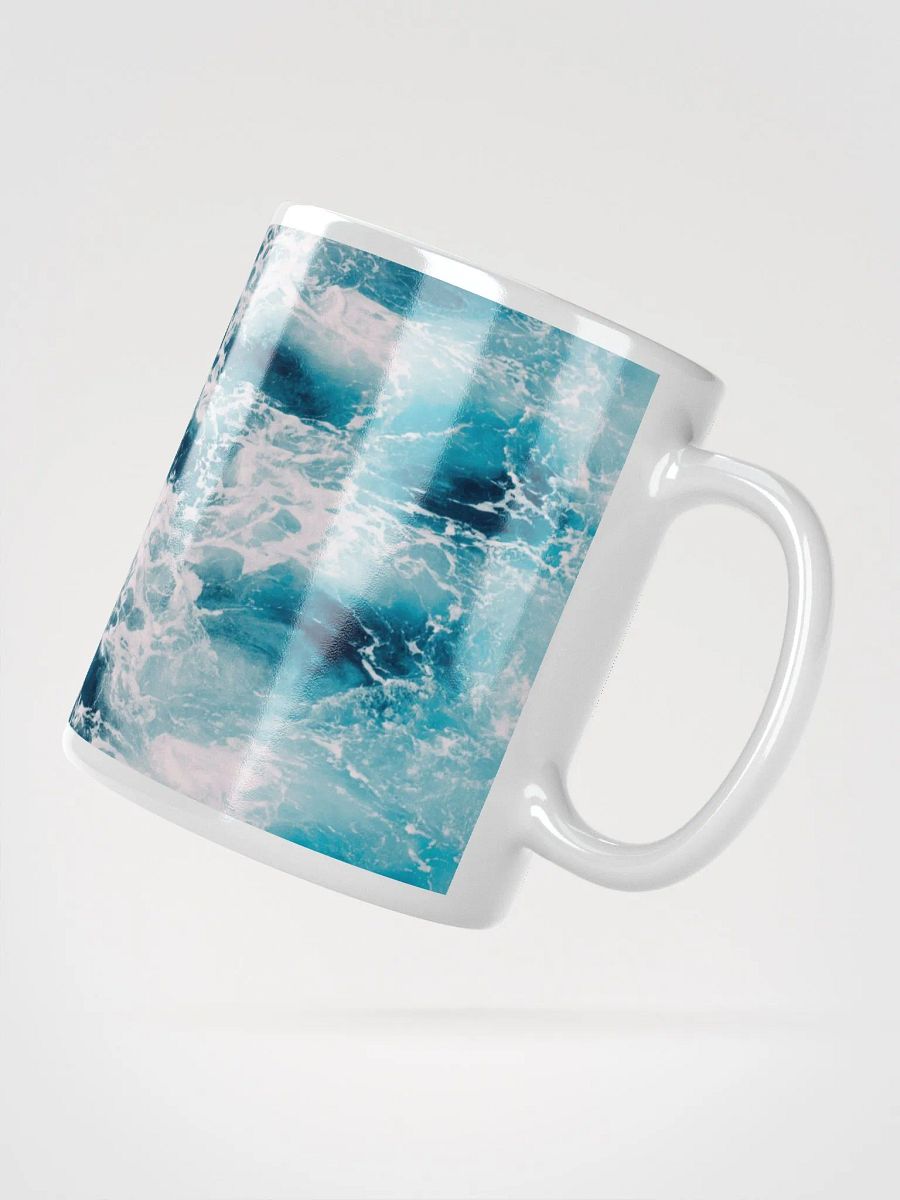Ocean Swirl White Mug product image (17)