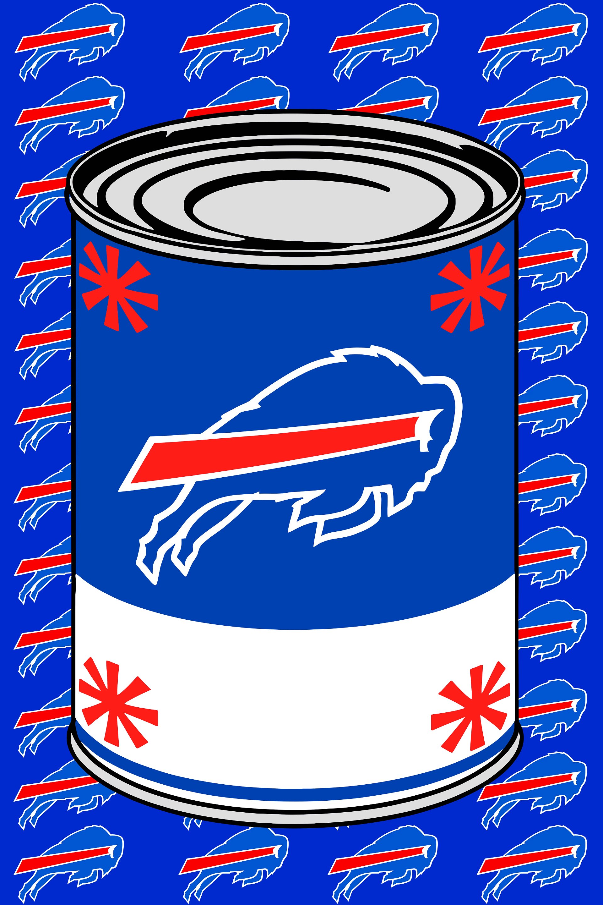 Buffalo Bills Soup Sticker - New York NFL Football product image (1)