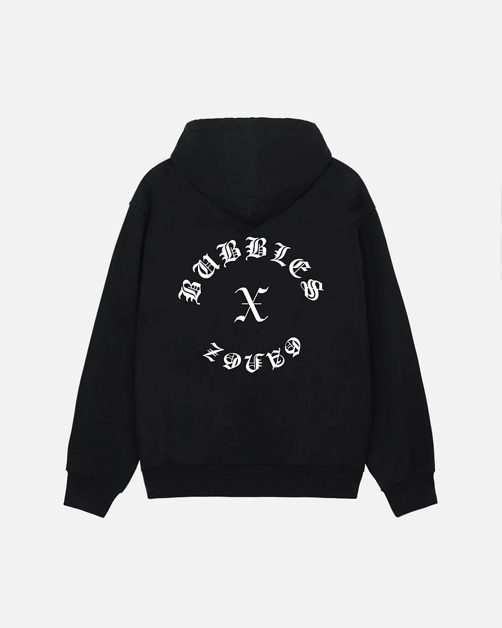 BUBBLESGANGZ BASIC HOODIE - BLACK product image (1)
