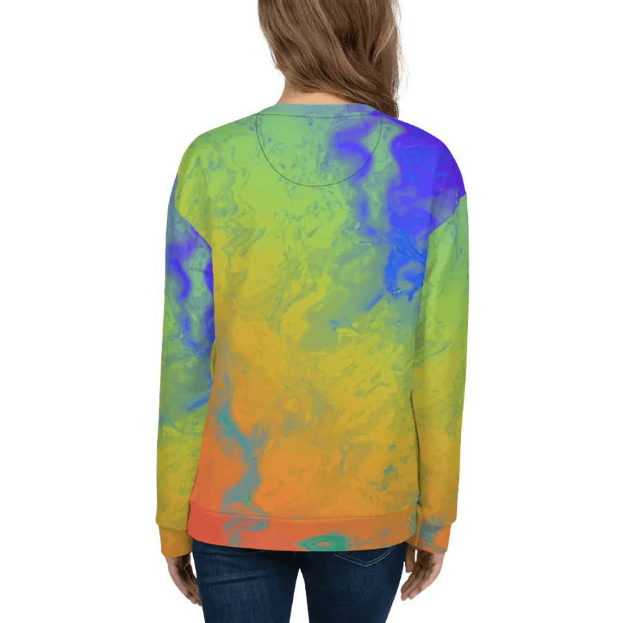 Rainbow Abstractions Unisex Sweatshirt product image (10)