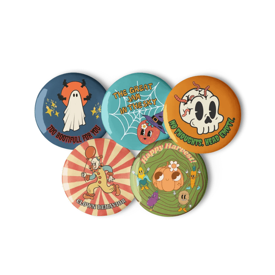 Spooky Harvest Button Collection product image (6)