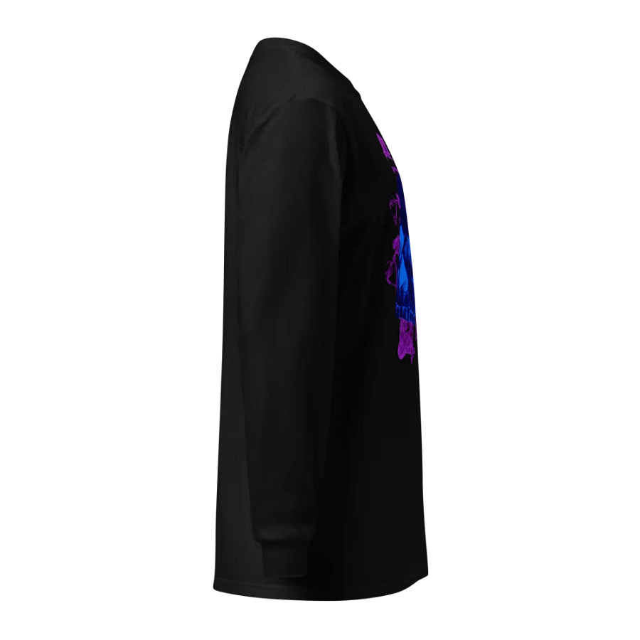 Geometric Skull Art Long Sleeve Shirt product image (6)