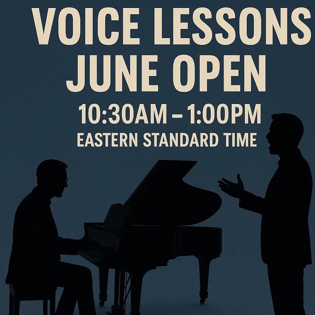 READY FOR THE WORK TO CONTINUE?! 🎹  Whether you’re prepping for auditions, refining your technique, or just beginning your vocal journey… June is your month to level up! 🌟  🗓️ Available all of June 🕥 10:30 AM – 1:00 PM EST 📍Online or in-person (ask for details!) 🚨 Spots are LIMITED and it’s first come, first served, DON’T WAIT! These slots always go fast. To book your online lesson, use this link:  👉 https://calendly.com/simerillastudios (Link in bio) 📲 Email: simerillastudiosassist@gmail.com if you have any questions! Let’s make this your best singing month yet. See you online! 💻 🎶 #VoiceLessons #SingingLessons #OperaSinger #ClassicalVoice #TenorVoice #VocalCoach #OnlineVoiceLessons #JuneLessons #SingersOfInstagram #VocalTechnique #LearnToSing #VoiceTeacher #SingingTips #VocalWarmup #OperaTraining #BelCanto #VocalHealth #PerformanceCoach #VocalGrowth#MusicEducation #SingersLife #SingingClass #ArtistDevelopment #SingingJourney #booknow #singingtok #opera #operasingersoftiktok 
