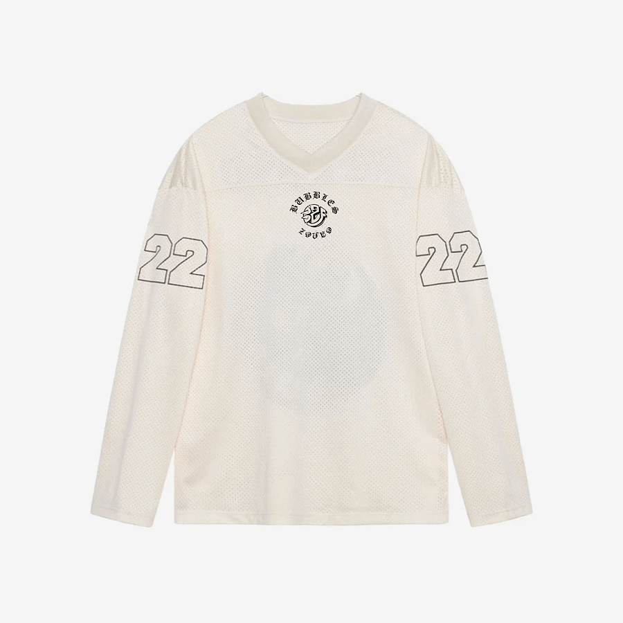 BUBBLESGANGZ 8 BALL JERSEY - MILKY WHITE product image (2)