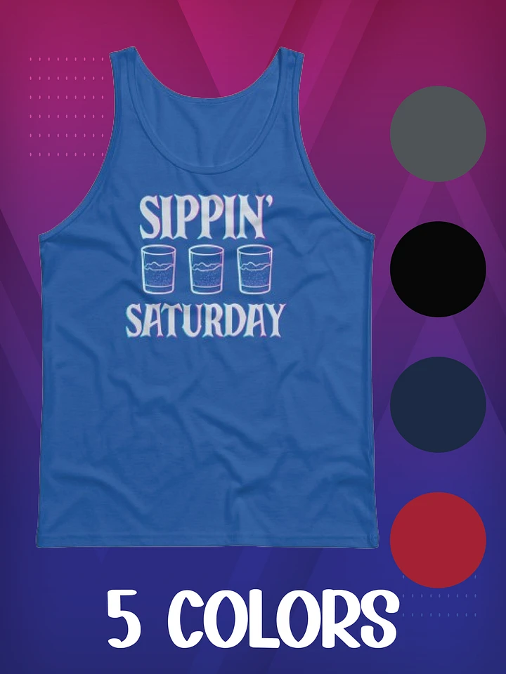 Sippin' Saturday - Tank product image (1)