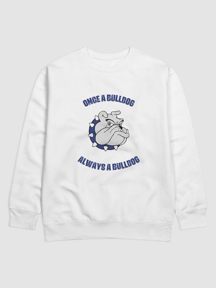 Once A Bulldog White Sweater product image (1)