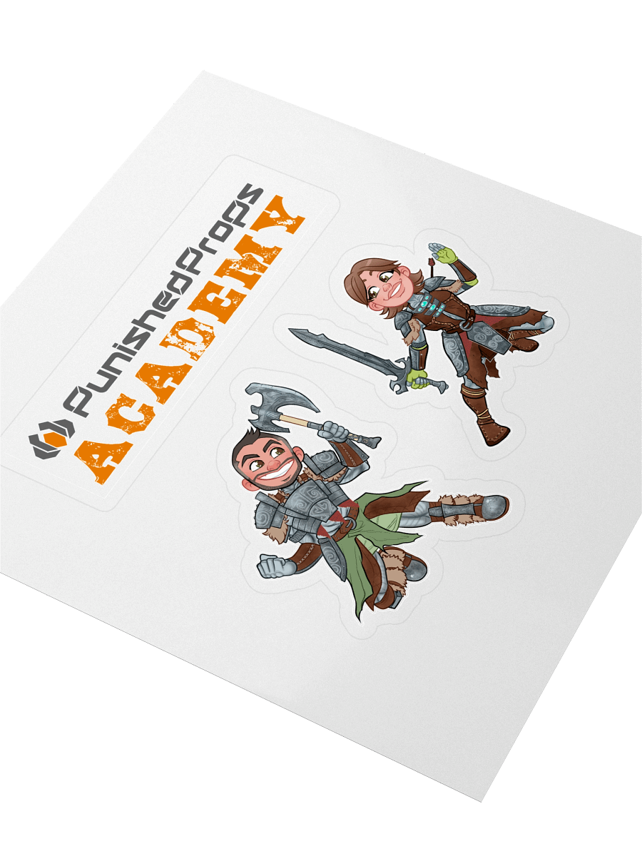 Punished Props Academy Sticker with Skyrim Toons product image (3)
