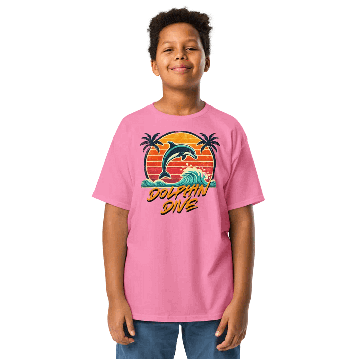 Retro Dolphin Dive Tee product image (3)