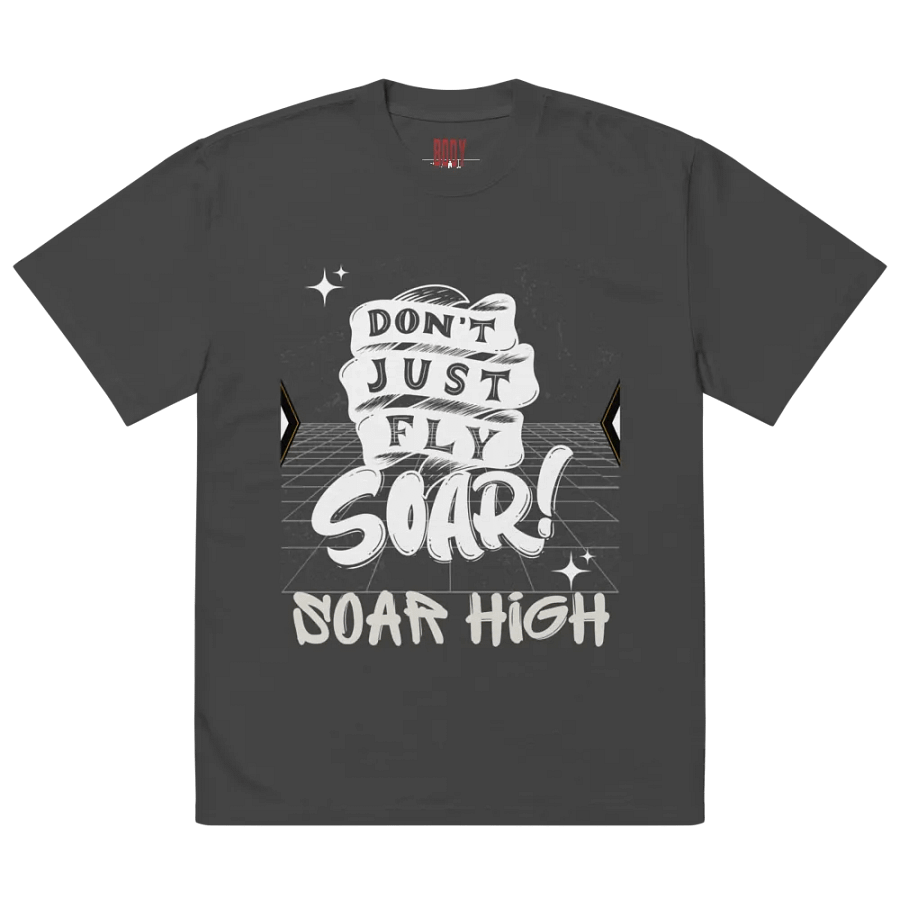 Don't just fly soar, soar high faded tee product image (3)