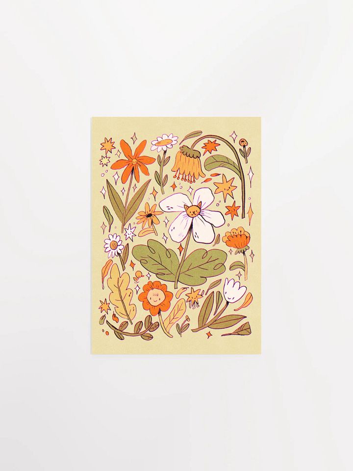 Flower Cat Print product image (2)