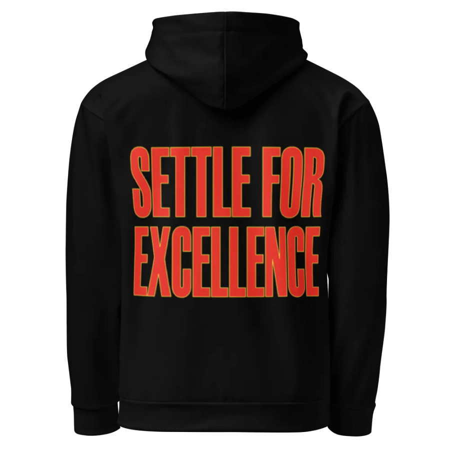 Manchester United - Settle For Excellence - BLACK - Unisex Hoodie product image (3)
