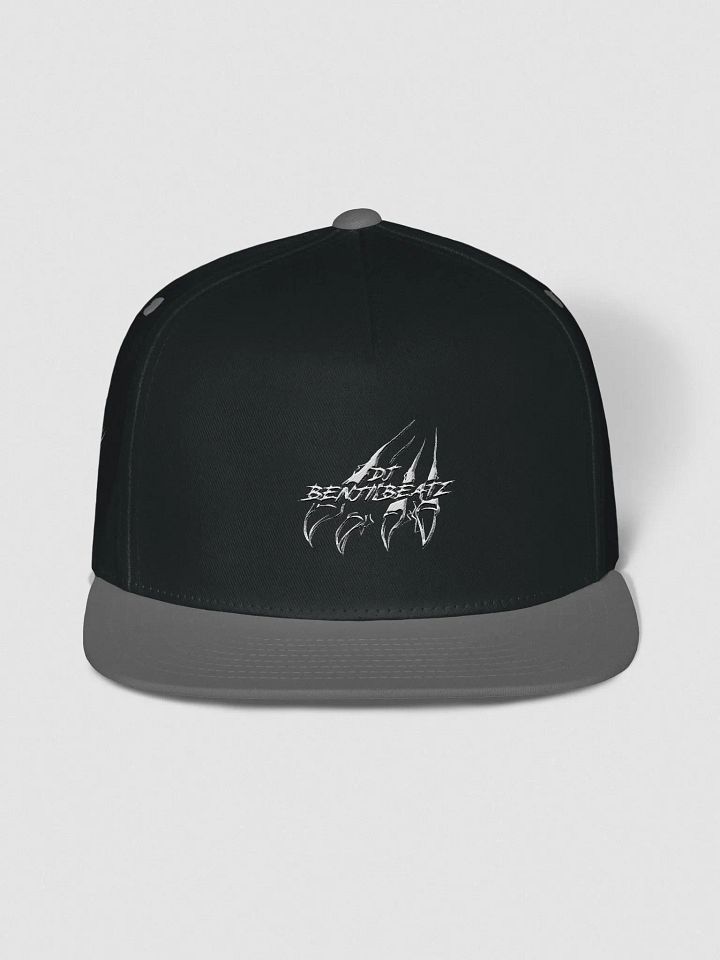 "DJ Benji Beatz Claws Logo" Yupoong Flat Snapback Cap product image (7)
