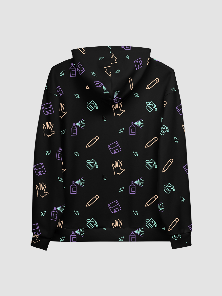 Computer Lab print classic hoodie product image (6)