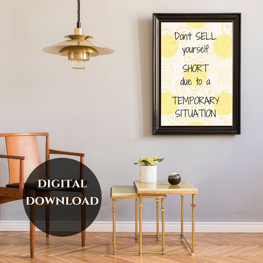 Temporary Situation Printable Wall Art product image (2)
