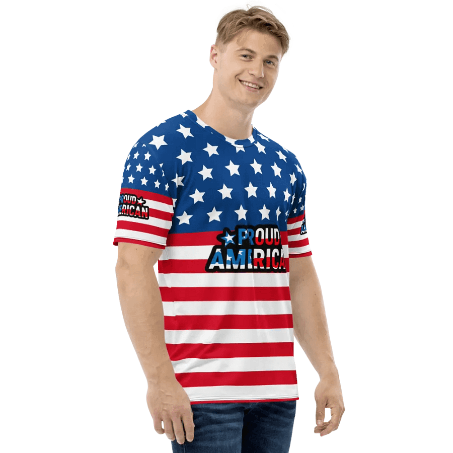 T-Shirt: Proud American product image (4)